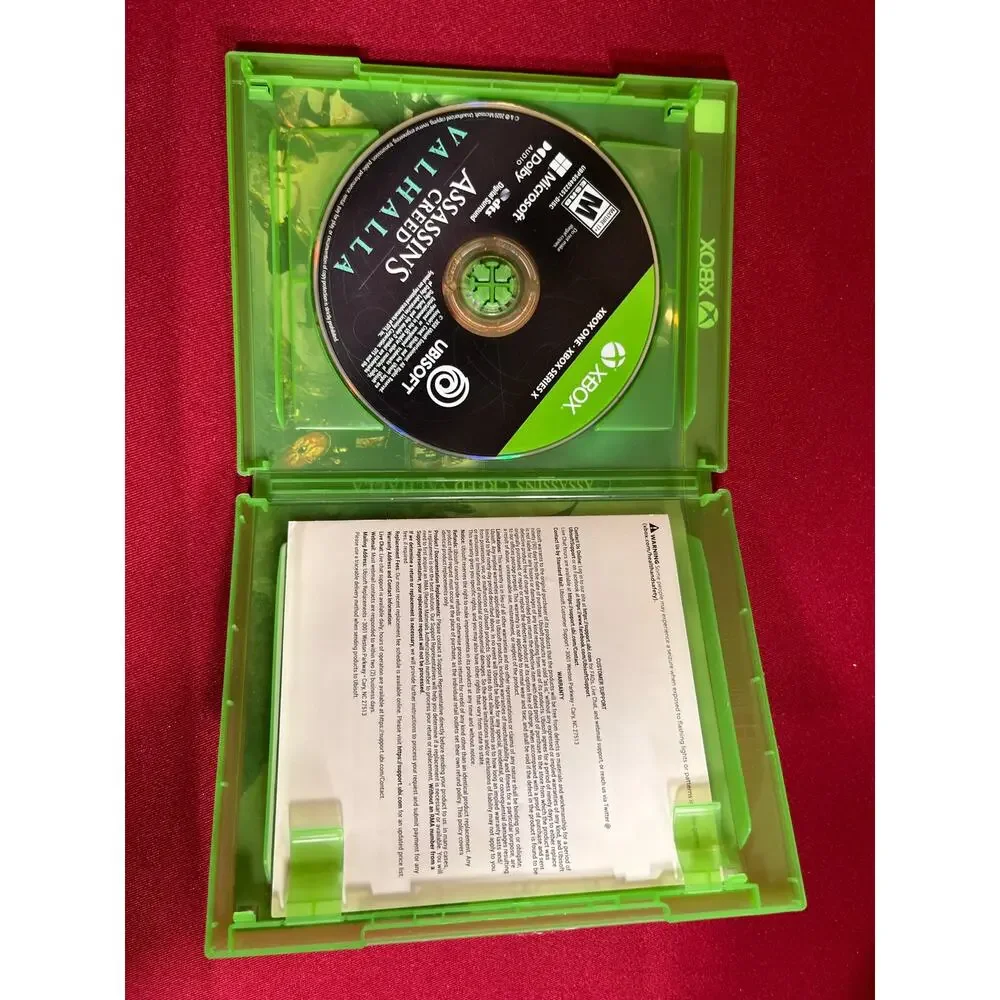 Xbox One/X Assassins Creed Valhalla-Tested Good Working Cond